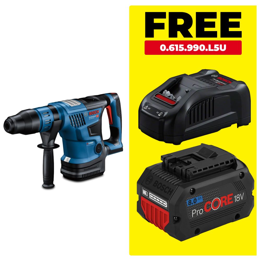 Bosch GBH 18V-36 C (0.611.915.041) 18V Li-ion Cordless BITURBO Brushless SDS Max Rotary Hammer Drill - Skin Only – image 1