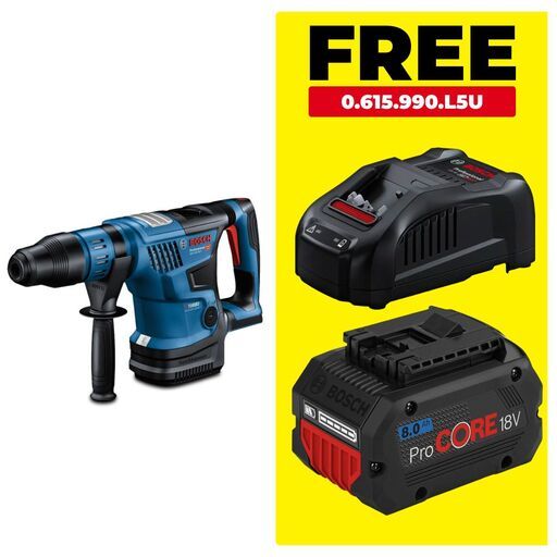 Bosch GBH 18V-36 C (0.611.915.041) 18V Li-ion Cordless BITURBO Brushless SDS Max Rotary Hammer Drill - Skin Only
