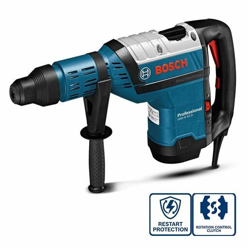 Bosch GBH 8-45 D (0.611.265.140) 1500W 8kg SDS Max Rotary Hammer Drill