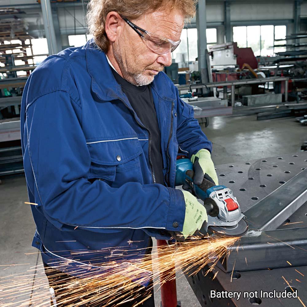 Bosch GWX 18V-10 (0.601.7B0.100) 18V 125mm (5") Li-Ion Cordless Brushless Angle Grinder - Skin Only – image 3