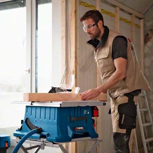 Bosch GTS 18V-216 (0.601.B44.040) 18V 216mm (8-1/2") Li-Ion Cordless BITURBO Brushless Table Saw - Skin Only – image 5