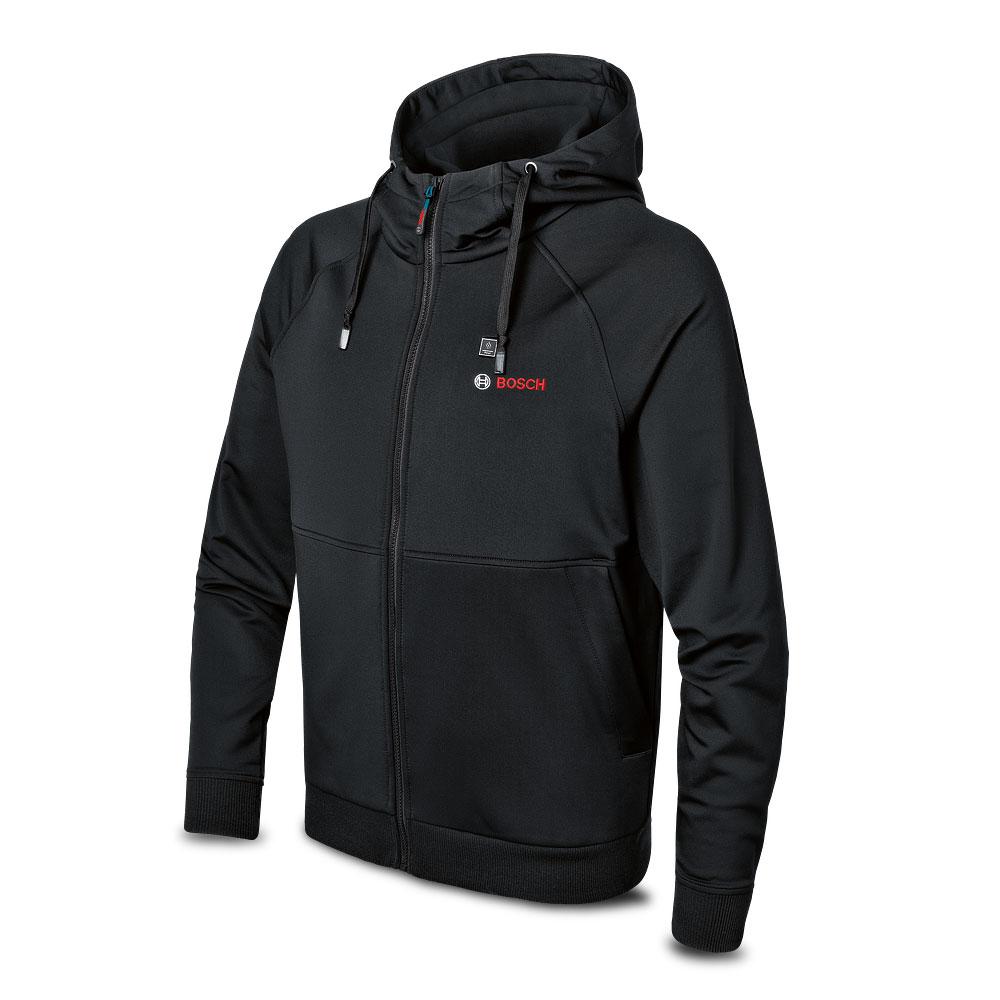 Bosch GHH 12+18V XA 12V Li-ion Cordless Black Heated Hoodie - Skin Only – image 2