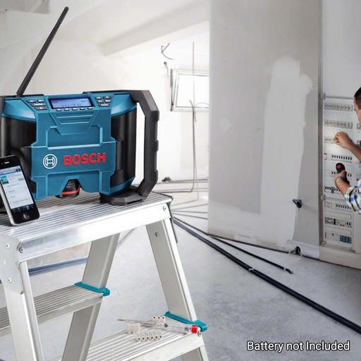 Bosch GPB 12V-10 (0.601.429.241) 12V Li-Ion Cordless Compact Portable Jobsite Radio - Skin Only – image 5