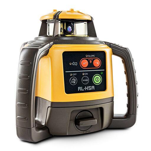 Topcon RL-H5A (1021200-46) Red Beam Self-Leveling Rotary Grade Laser Level Kit with LS-80X Receiver – image 2