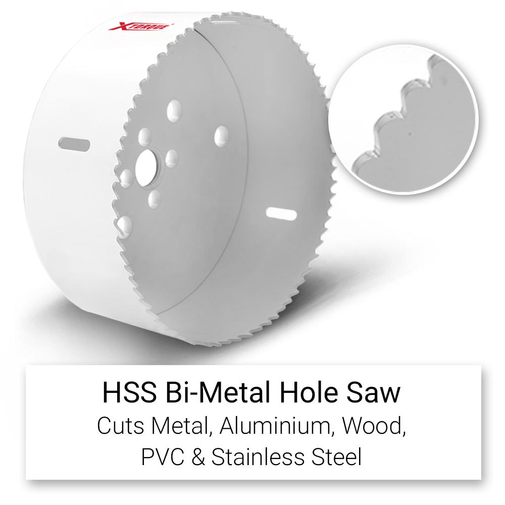 Xtorque XT165HOL 165mm HSS Bi-Metal Hole Saw – image 2