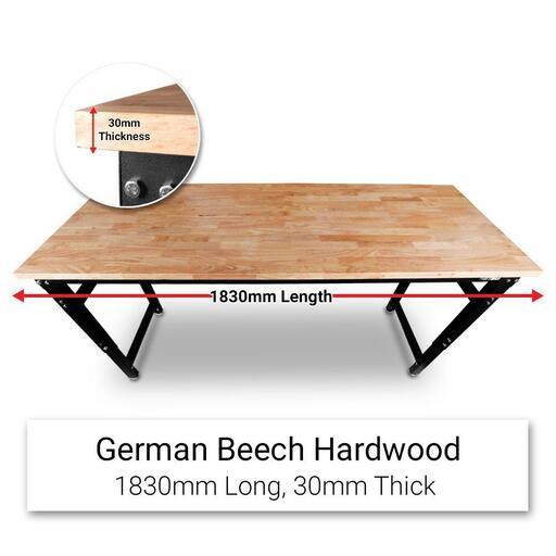 Daytona D1830WB 1830mm (72") Timber Top Workbench – image 2