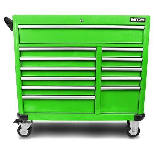 Daytona DG43B 43" 12 Drawer Green Tool Box Roller Cabinet – image 3