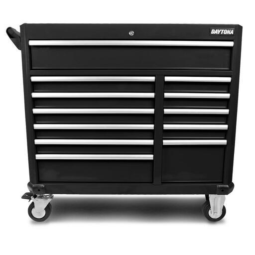 Daytona DB43B 43" 12 Drawer Black Tool Box Roller Cabinet – image 3