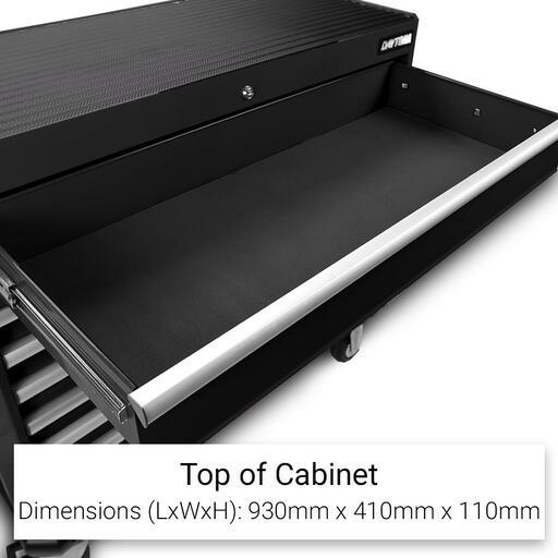 Daytona DB43B 43" 12 Drawer Black Tool Box Roller Cabinet – image 7