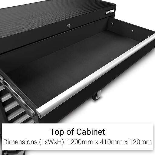 Daytona DB53B 53" 13 Drawer Black Tool Box Roller Cabinet – image 7