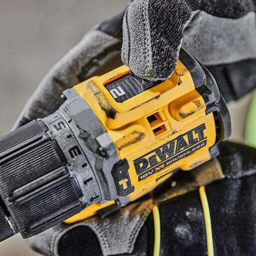 DeWalt DCD805N-XJ 18V XR Li-ion Cordless Brushless 2-Speed Hammer Drill Driver - Skin Only – image 3