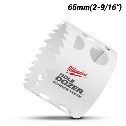 Milwaukee 49560728 65mm (2-9/16") HOLE DOZER Carbide Teeth Hole Saw – image 2