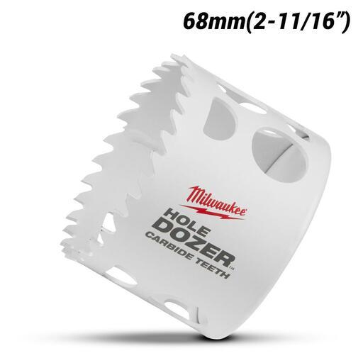Milwaukee 49560730 68mm (2-11/16") HOLE DOZER Carbide Teeth Hole Saw – image 2