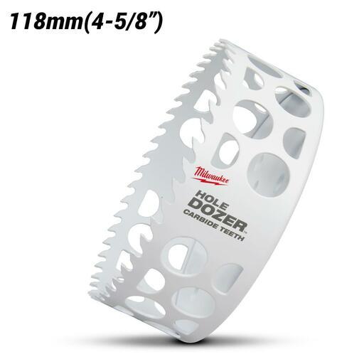 Milwaukee 49560747 118mm (4-5/8") HOLE DOZER Carbide Teeth Hole Saw – image 2
