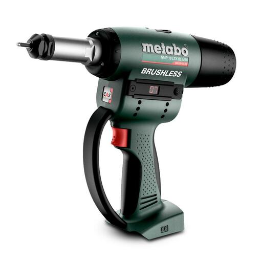 Metabo NMP 18 LTX BL M10 (601788840) 18V Li-ion Cordless Brushless Blind Rivet Nut Gun - Skin Only