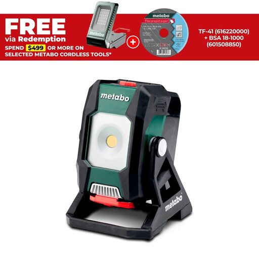 Metabo BSA 12-18 LED 2000 (601504850) 12V-18V Li-ion Cordless Compact LED Work Light - Skin Only