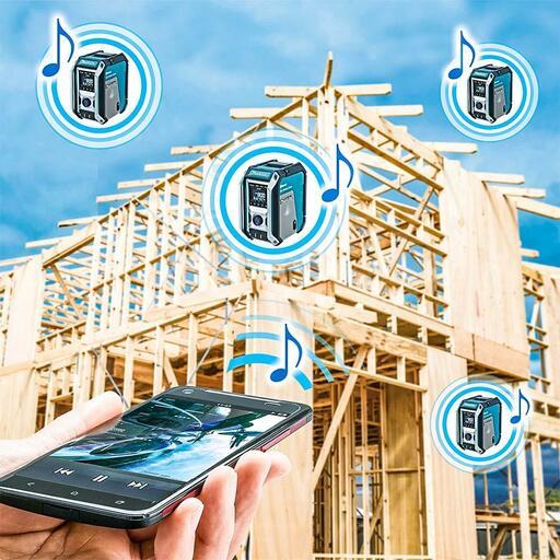 Makita MR005GZ 40V Max Li-ion Cordless Bluetooth Jobsite Radio - Skin Only – image 5