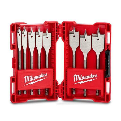 メイ、 Milwaukee 49323557 10pce SDS-Plus MX4 4-Cut Drill Bit Set