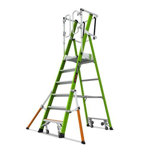 Little Giant Ladder Systems 19706-146 Safety Cage 2.0 (6') 1.7m 150kg Fibreglass Platform Ladder