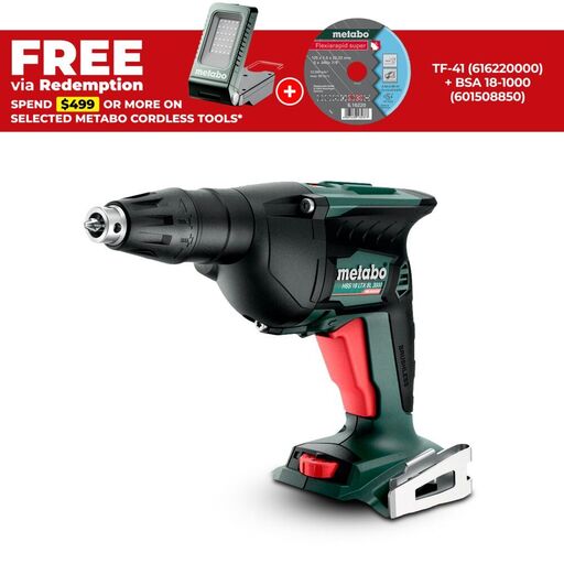 Metabo HBS 18 LTX BL 3000 (620062840) 18V Li-ion Cordless Brushless Woodworking Screwdriver - Skin Only