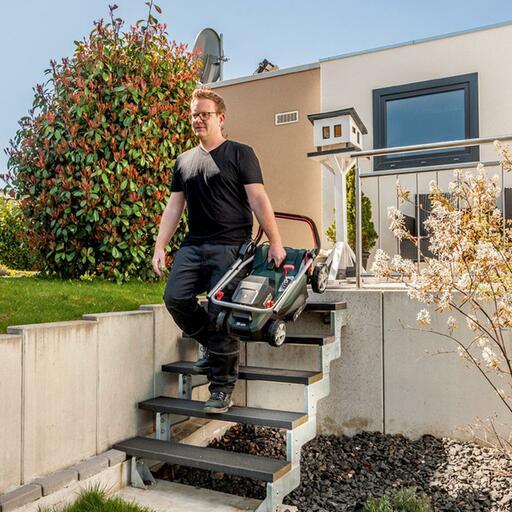 Metabo RM 36-18 LTX BL 36 5.2 K (AU60171620) 36V (18V x 2) 5.2Ah Li-ion Cordless Brushless 360mm (14") Lawn Mower Combo Kit – image 7
