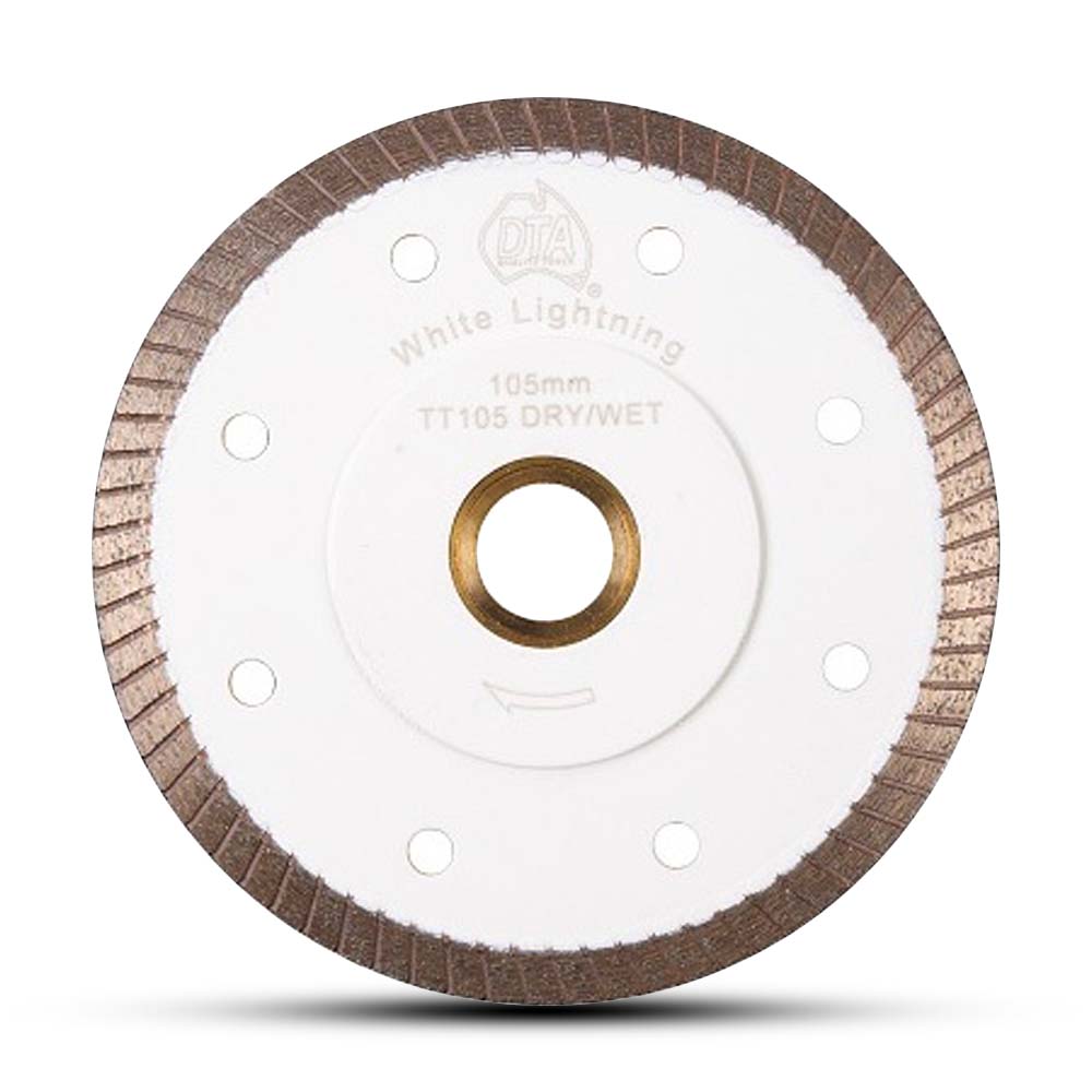 DTA TT105 105mm (4") Turbo White Lightning Diamond Blade – image 2