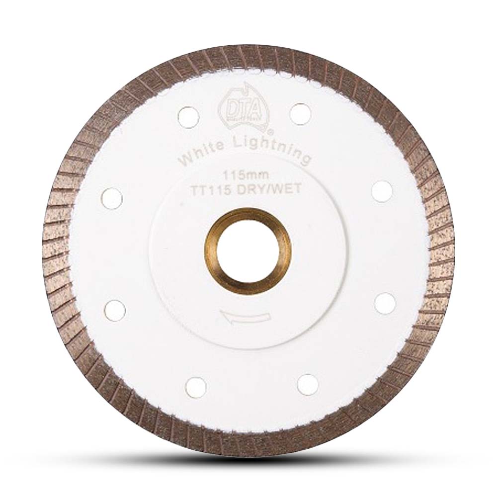 DTA TT115 115mm (4.5") Turbo White Lightning Diamond Blade – image 2