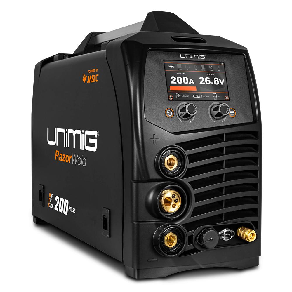 UNIMIG PK11109 Razor 200 Pulse Welder Combo Kit – image 3