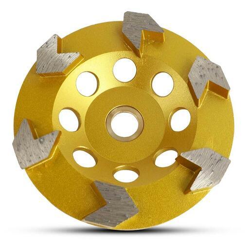 DTA DGD125AC 125mm (5") Arrow Cup Diamond Grinding Disc – image 2