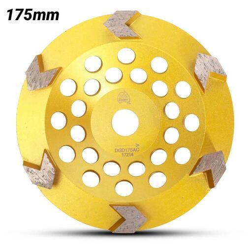 DTA DGD175AC 175mm (6.8") Arrow Cup Diamond Grinding Disc