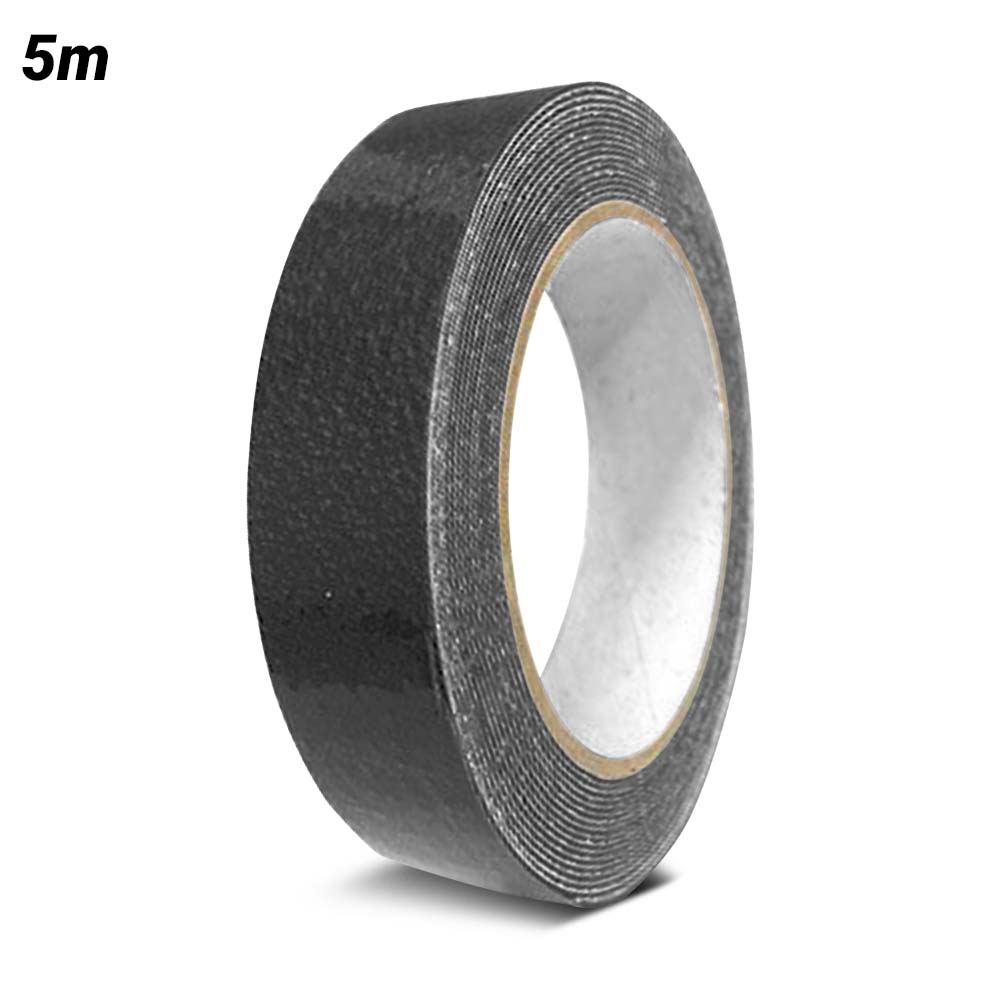 DTA ASAT25X5TB 25mm x 5m Black Soft Textured Anti-Slip Tape – image 1