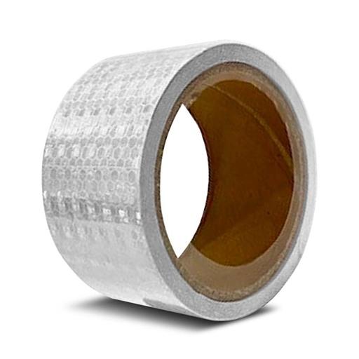 DTA ASAT50X5RW 50mm x 5m White Reflective Safety Tape – image 2