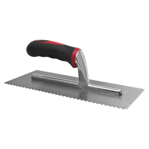 DTA BSTR4 4mm Stainless Steel Adhesive Trowel with Rubber Handle – image 2