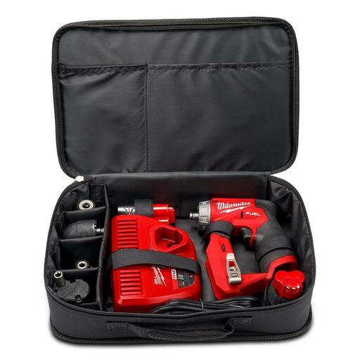 Milwaukee M12FDDXKIT202B 12V 2.0Ah Li-ion Cordless Brushless Fuel Installation Drill Driver Combo Kit – image 4