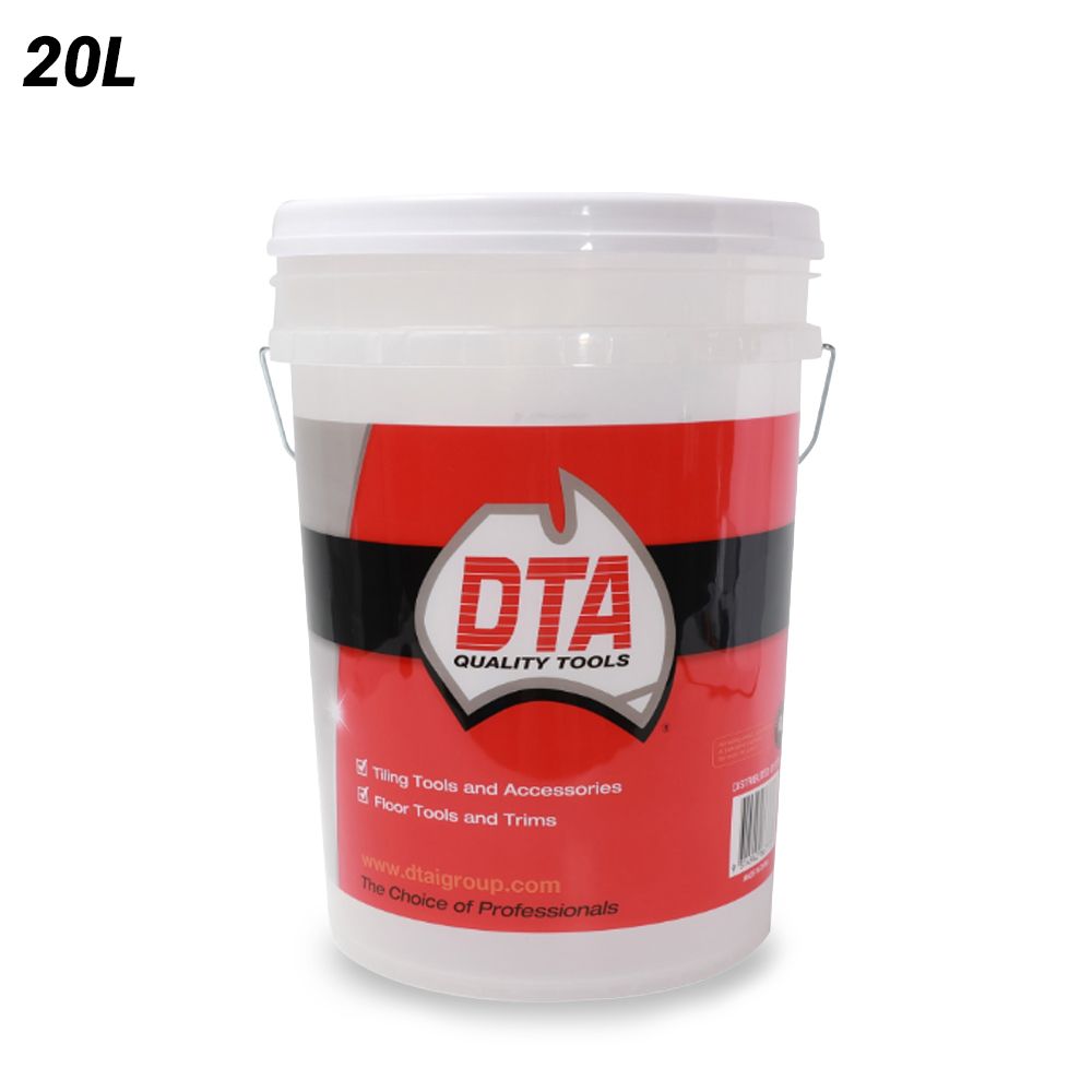 DTA DTAB20 20L Plastic Bucket with Lid – image 1