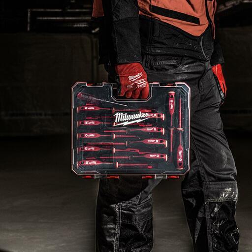Milwaukee 4932479095 12pce 1000V VDE Screwdriver Set – image 6