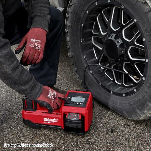 Milwaukee M18BI0 18V Li-ion Cordless Tyre Inflator - Skin Only – image 9