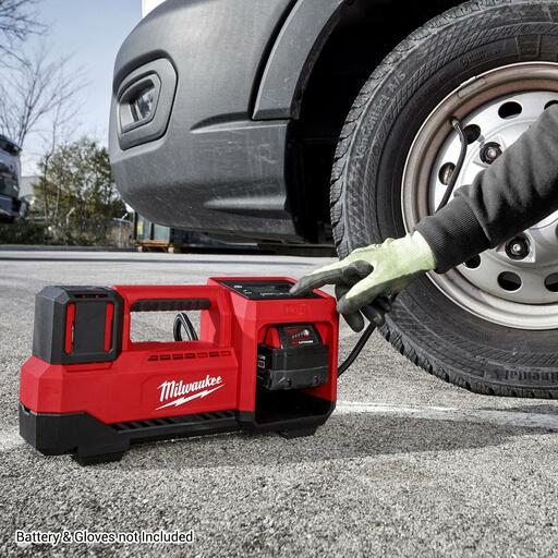Milwaukee M18BI0 18V Li-ion Cordless Tyre Inflator - Skin Only – image 5