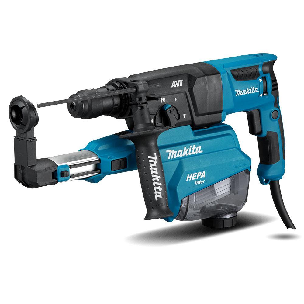 Makita HR2653T 800W 26mm SDS Plus AVT Rotary Hammer with BuiltIn HEPA