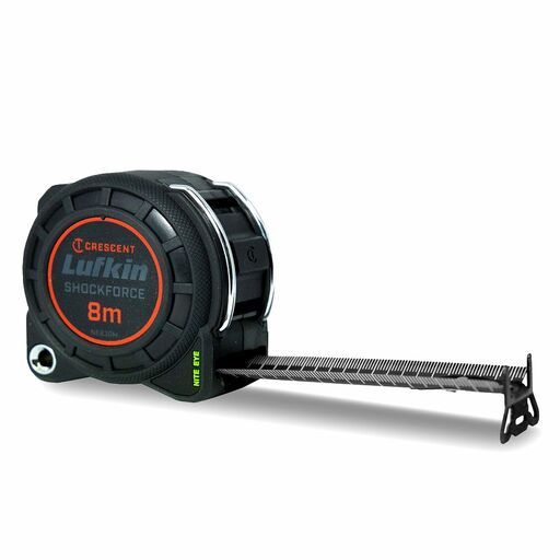 Lufkin NE830M2 2-Pack Shockforce Nite Eye 8m x 30mm Tape Measures – image 3