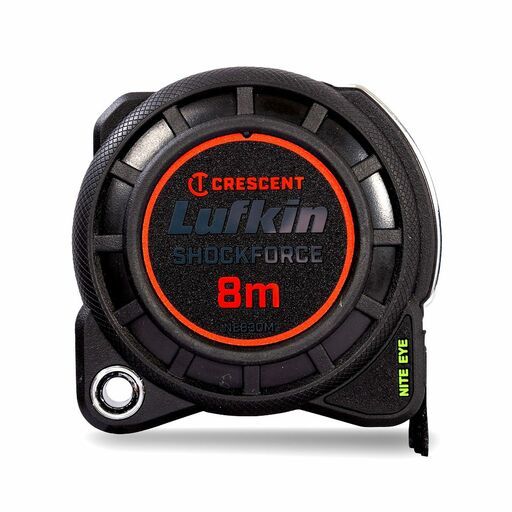 Lufkin NE830M2 2-Pack Shockforce Nite Eye 8m x 30mm Tape Measures – image 4