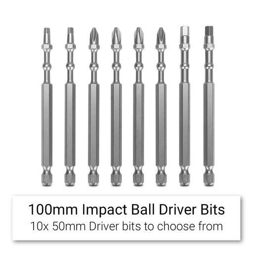 Xtorque XIBAS52 Platinum 52pce Assorted Impact Ball Driver Bit Set – image 6