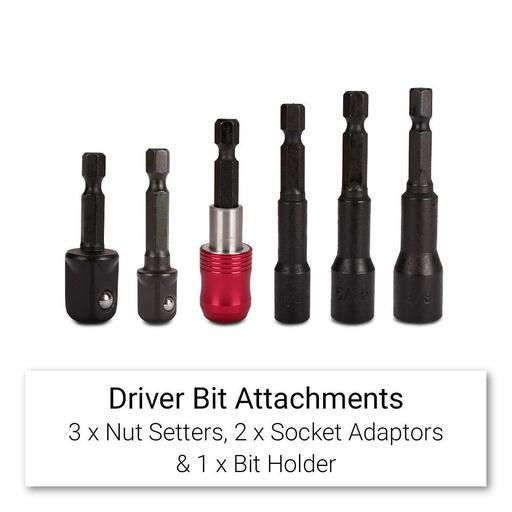 Xtorque XIBAS52 Platinum 52pce Assorted Impact Ball Driver Bit Set – image 15