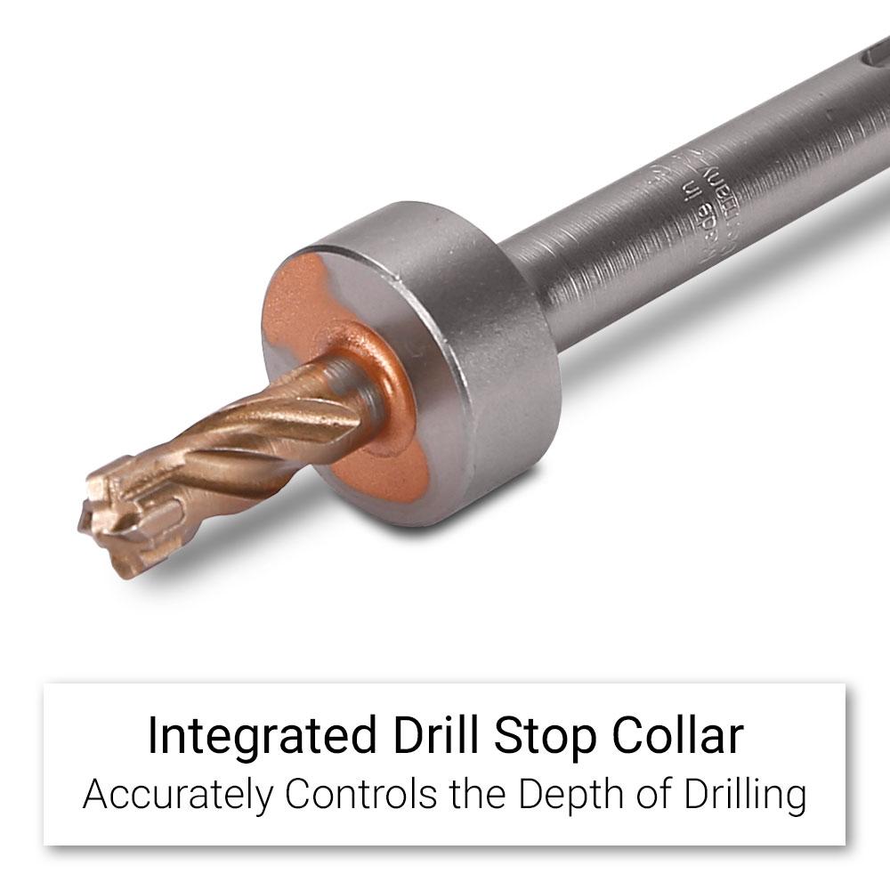 Xtorque XSD827 Platinum 8mm x 27mm Stop Drill SDS Plus 4 Cutter Drill Bit - MADE IN GERMANY – image 3