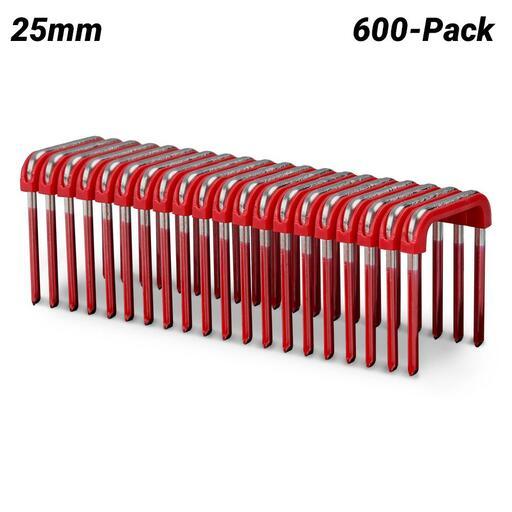Milwaukee MNM1600 600Pack 25mm (1") Insulated Cable Staples