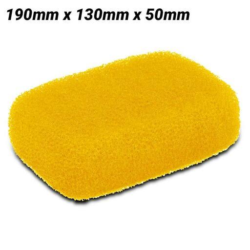 DTA SH4-200 190mm x 130mm x 50mm Large Rectangular Foam Sponge