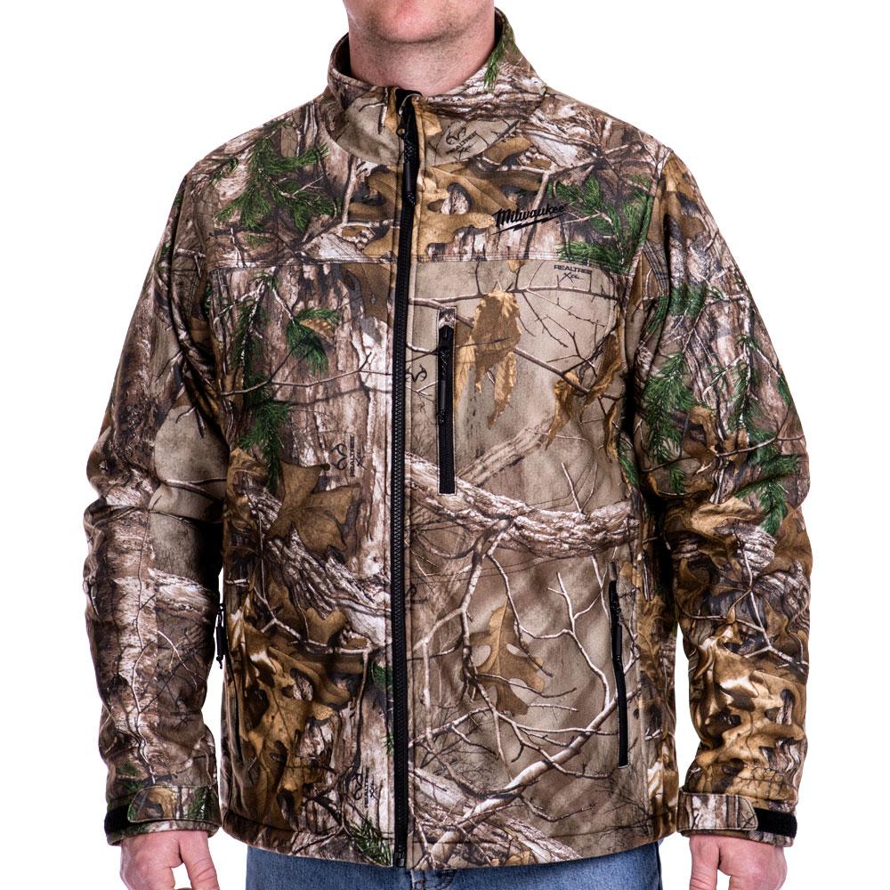 Milwaukee M12HJCAMOX0 12V Liion Cordless Camo Heated QUIETSHELL Jacket Skin Only