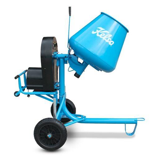 Kelso KC3.5DP 1 HP 3.5 Cubic Ft Tradesman Electric Cement Mixer with