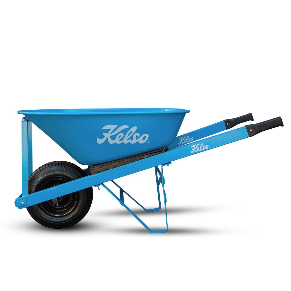 Kelso KBTMS100-6.5 1.1mm 100L Tradesmans Steel Tray with 6.5" Wheel Flatbar – image 1
