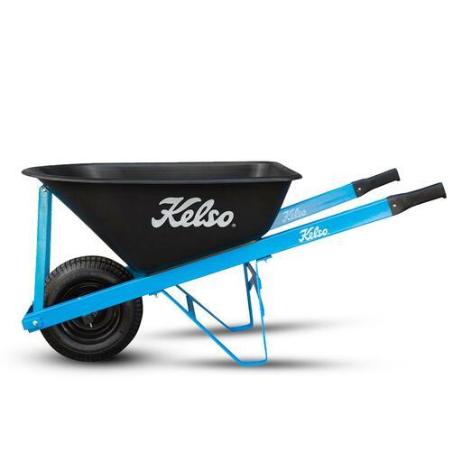 Kelso KBTMP100-6.5 4.3mm 100L Tradesmans Poly Tray with 6.5" Wheel Flatbar